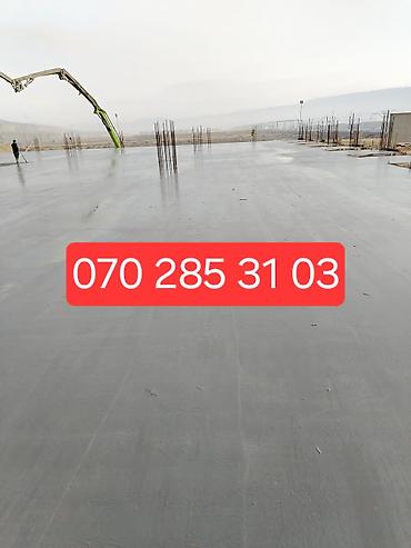 Beton işləri: Beton tokub, slifovka edirik. sekildeki nomreyle elaqe saxlayin — 2