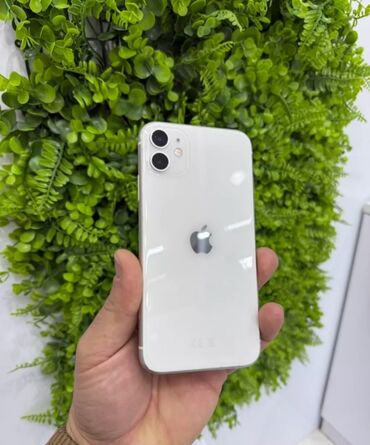 ikinci el ayfon 6: IPhone 11, 64 GB, Ağ, Face ID