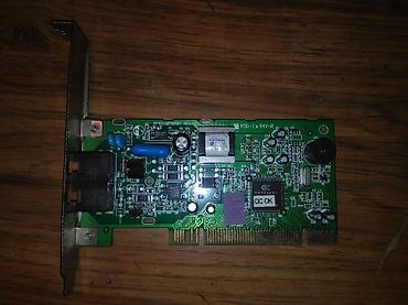 ses aparatı: PCI dial-up modem kartı - Konnektor tipi: PCI (qızılı kontaktlar) — 1