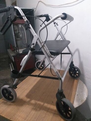 Hodalice, štake, štapovi za hodanje, kolica za hodanje: Nemacka XXXL invalidska hodalica-setalica, rolator sa 4 tocka, u — 6