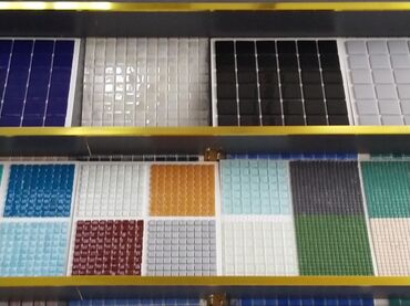 metlax: Mozaik kafel kolleksiyası - Kvadrat mozaik plitələr: müxtəlif ölçülü