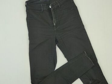 jeansy o prostym kroju: Zara, S (EU 36), condition - Good