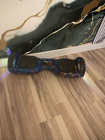 Электротранспорт: Öz-özünə balanslı elektrikli skuter (hoverboard) - Dizayn: Göy–kosmik — 2