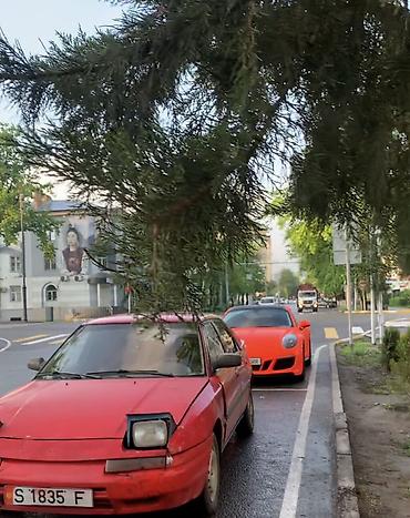 нанесение: Mazda 323: 1990 г., 1.6 л, Механика, Хэтчбэк — 3