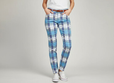 jeansy flare z wysokim stanem: Jeansy damskie, rozmiar M