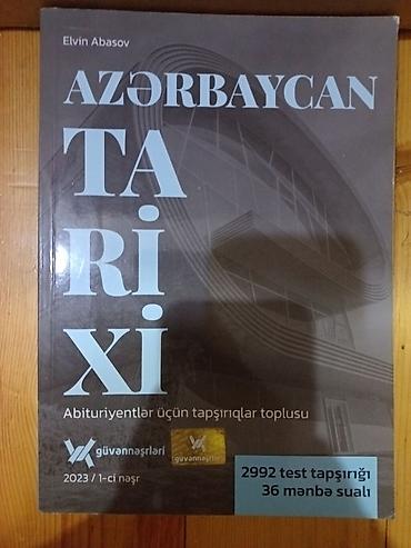 dərs kitabları: Məhsul: “Azərbaycan Tarixi – Abituriyentlər üçün tapşırıqlar toplusu” — 1