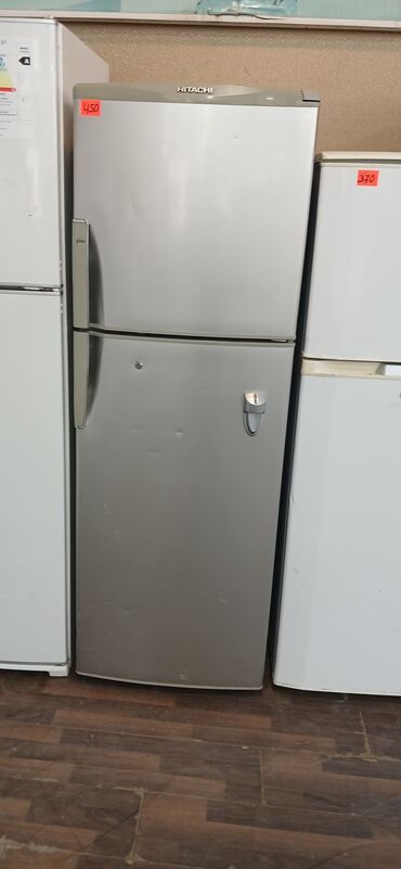 soyducu satisi: 2 qapılı Hitachi Soyuducu Satılır, rəng - Boz