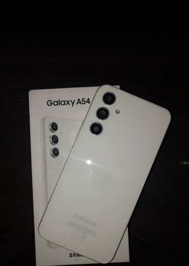 samsung a20 ikinci el: Samsung Galaxy A54 5G, 256 GB, rəng - Ağ