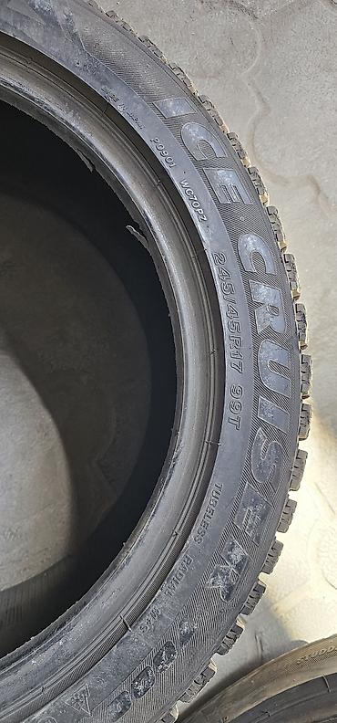 24545 r17 зима: Шины 245 / 45 / R 17, Зима, Б/у, Пара, Легковые, Япония, Bridgestone — 4