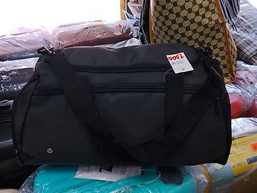 kipling monkey: Спортивная/дорожная сумка цилиндрической формы - Цвет: чёрный - — 1