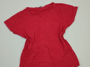 t shirty w czerwone paski: T-shirt, M, stan - Dobry