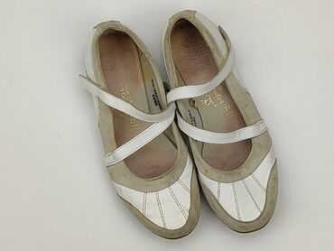 bluzki damskie haftowane: Flat shoes for women, 39, condition - Good