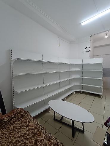 Стеллажи: Торговый стеллаж пристенный, модульная система - Тип: металлический — 8