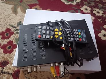 Другие игры и приставки: Ресивер Приставка в отличном состоянии буу с пультом и Av кабель — 1