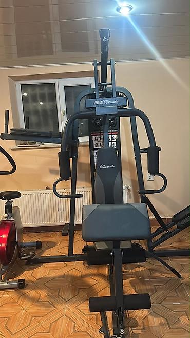 Ev üçün fitnes avadanlıqları dəsti - Çokfunksiyalı güc trenajoru — 1