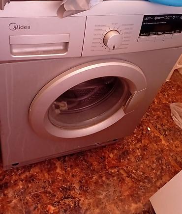 midea soyuducu: Məişət texnikası dəsti - Paltaryuyan maşın: Midea markalı, ön — 1