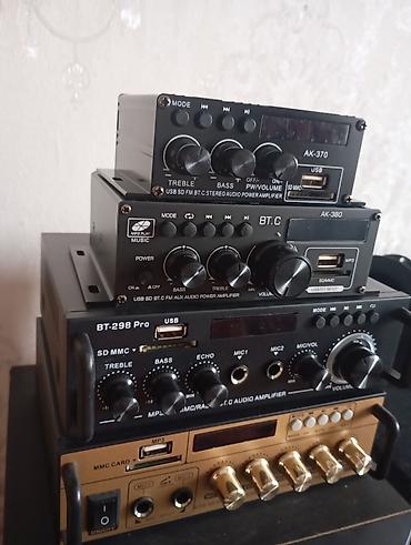 bt fm modulator: Təzə Audio gücləndiricilər – USB/SD/MMC, Bluetooth, FM radio — 1