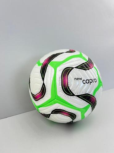 plates topu: №: 8635 Məhsulun adı: Futbol topu New Capro, ölçü 5 Kateqoriya — 1