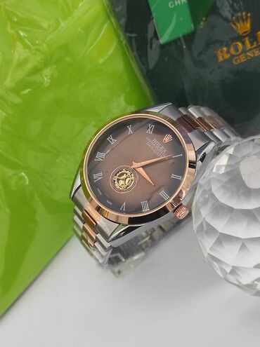 rolex qızıl saat: Новый, Наручные часы, Rolex, цвет - Золотой