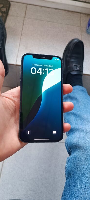iphone 12 цена в баку: IPhone 12, 128 ГБ, Jet Black, Отпечаток пальца, Face ID
