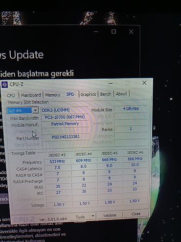 500gb hdd: Salam işlək Kamputerdi bircə Usb 3.0 portunun 1 i işləmir 2 ədəddi — 10