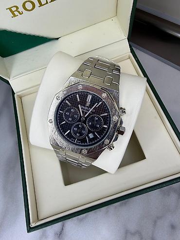 Qol saatları: Yeni, Qol saatı, Audermars Piguet, rəng - Gümüşü — 1