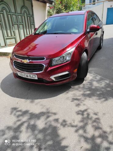 chevrolet azerbaijan satis merkezi: Chevrolet Cruze: 1.4 l | 2015 il | 18900 km Sedan