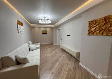 сдается 2 комнатная квартира в джале: 2 комнаты, 72 м², Элитка, 2 этаж, Евроремонт