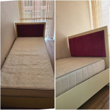 кровать двуспальная с матрасом: İşlənmiş, Təknəfərlik çarpayı, Matras ilə lalafo.az -da кровать двуспальная с матрасом: İşlənmiş, Təknəfərlik çarpayı, Matras ilə