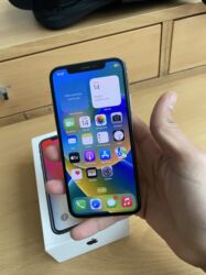 Apple iPhone: IPhone X, 64 GB, Ağ, Face ID — 8