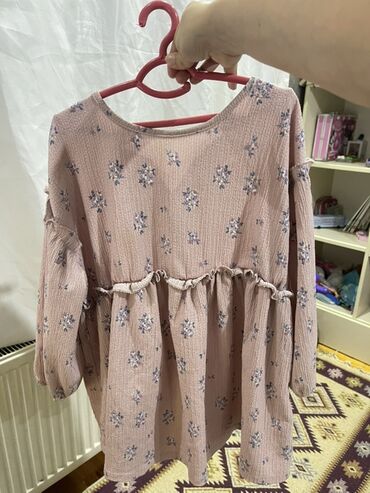 ucuz don: Uşaq paltarı – çiçək naxışlı primark - Rəng: toz pembe - Naxış: xırda