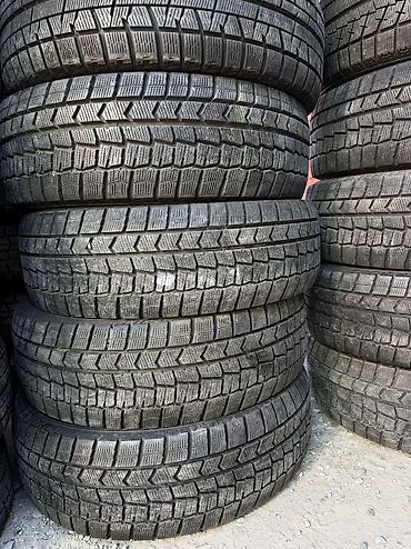 Шины 215 / 60 / R 17, Зима, Б/у, Комплект, Легковые, Япония, Dunlop