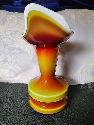 Ostali antikviteti: Vaza Dragan Drobnjak,rucni rad iz 70ih.god. Vaza Dragana Drobnjaka — 11