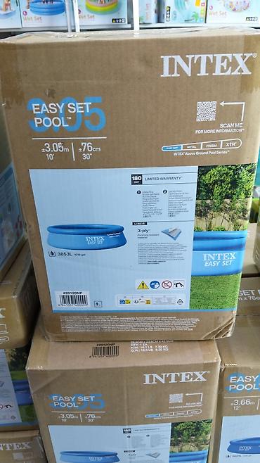 Yeni Şişmə hovuz Intex, 3.1 - 4 m, 3501 - 4000 l lalafo.az -da Yeni Şişmə hovuz Intex, 3.1 - 4 m, 3501 - 4000 l