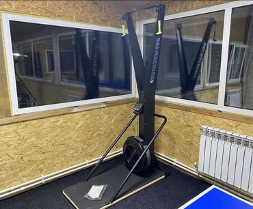 Беговые дорожки: Тренажер для лыжного спорта Ski Machines. Предназначен для имитации