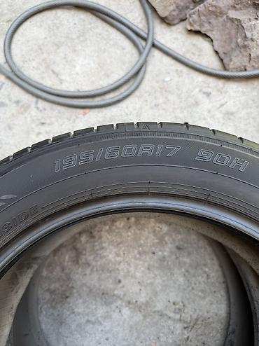 aeolus e70: Шины 195 / 60 / R 17, Лето, Б/у, Пара, Легковые, Япония, DUNLOP — 3