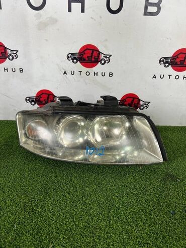 купить фары: Фара Audi A4 B6 2 2003 прав. (б/у) КУЗОВНЫЕ ДЕТАЛИ - #капот