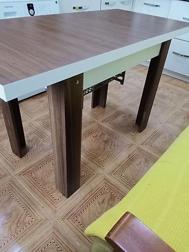 kohnə stul: Qonaq masası, Yeni, Açılmayan, Dördbucaq masa — 2