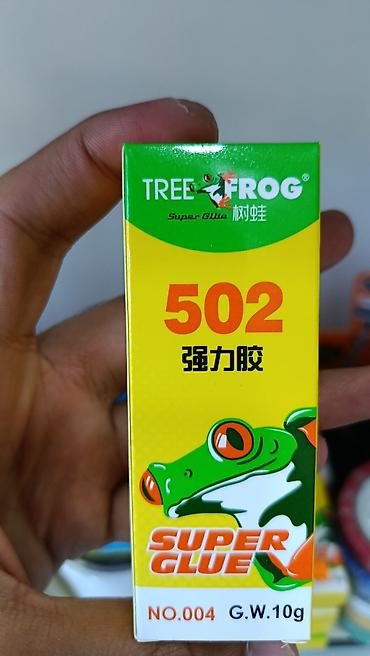 keramik: TREE FROG 502 Super Glue – güclü yapışdırıcı - Model: No.004 - — 1