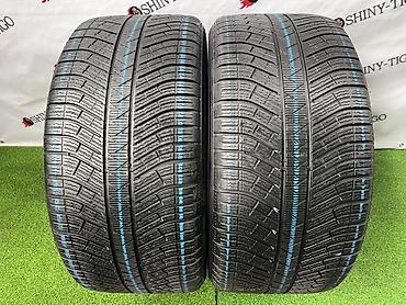 89 2: Шины 295 / 40 / R 20, Зима, Б/у, Пара, Легковые, Michelin — 1