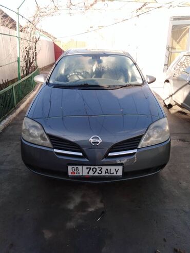 авто матис: Nissan Primera: 2002 г., 1.8 л, Механика, Бензин