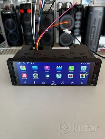 Магнитолы: Новый, 1-DIN, 1 ", Android (built-in OS), Apple Carplay, Android Auto, 4 ГБ ОЗУ, 64 PC RAM Гб ПЗУ