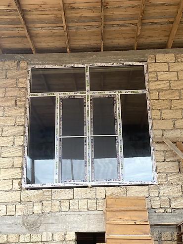 Plastik pəncərələr: Yeni İkiqat şüşə paketi Plastik pəncərə, Еni: 120 sm, Uzunluğu: 140 sm, Ödənişli quraşdırma — 7