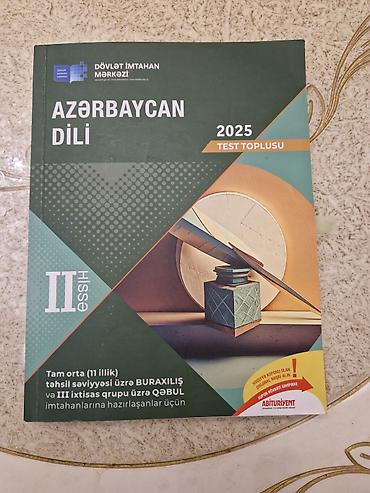 Testlər: Azərbaycan dili – 2025 Test Toplusu 2ci hissə — 1