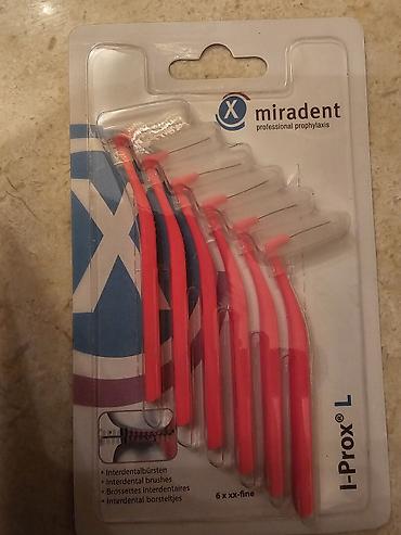 ilk disim: Miradent I-Prox L interdental fırçalar dəsti (Almaniya) - Brend — 1