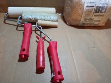 Boje i lakovi: Deko zid unutrašnji premaz (za oko 3m2) sa specijalnim valjcima za — 10