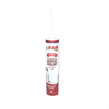 FAB Universal Acrylic Sealant – ağ rəng, standart seriya. - Ümumi