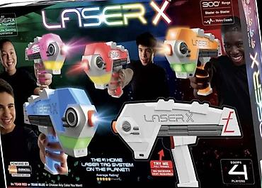 лазер бу: Laser X Revolution. Домашний лазертаг-набор. Комплект на 4 игрока — 1