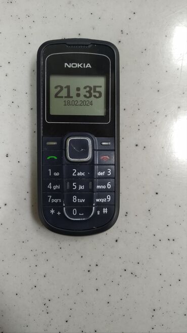 nokia n810: Nokia C12, rəng - Qara, Zəmanət, Düyməli