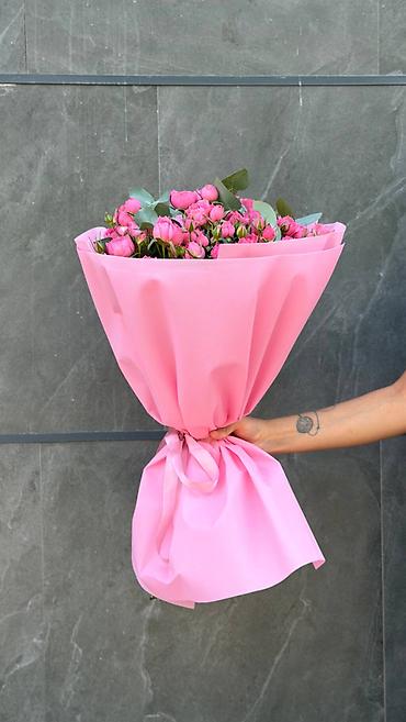 отдам даром цветы: Букет из кустовой розы — 7